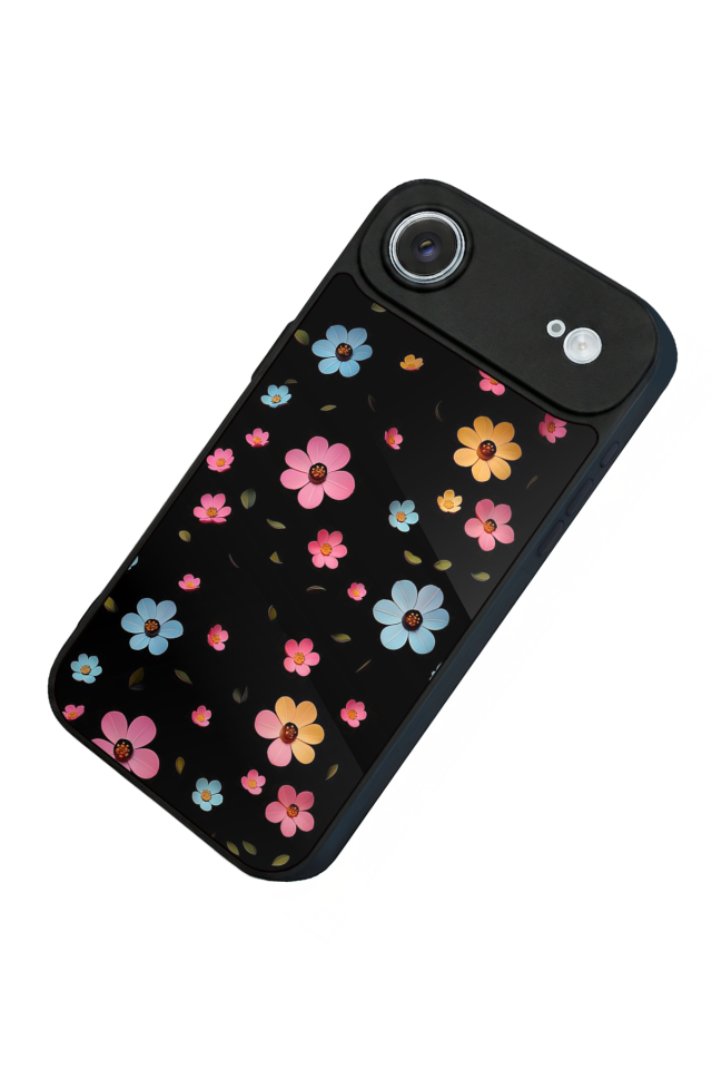 iPhone 17 Air Uyumlu Cicek Tasarımlı Glossy Premium Kılıf