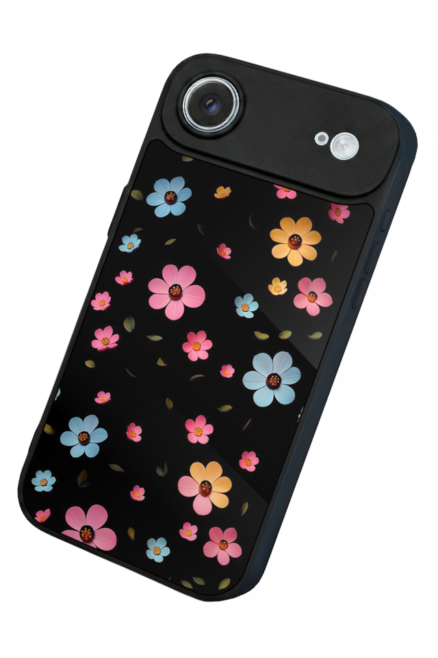 iPhone 17 Air Uyumlu Cicek Tasarımlı Glossy Premium Kılıf
