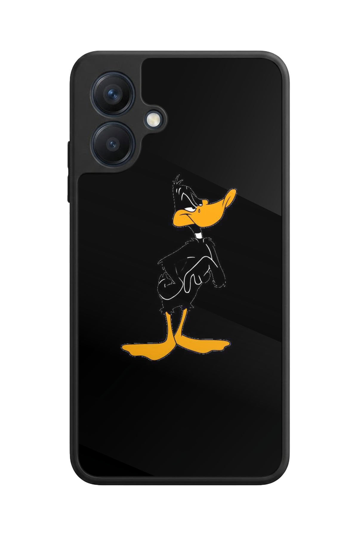 Samsung Galaxy A07 Uyumlu Daffy duck Tasarımlı Glossy Premium Kılıf
