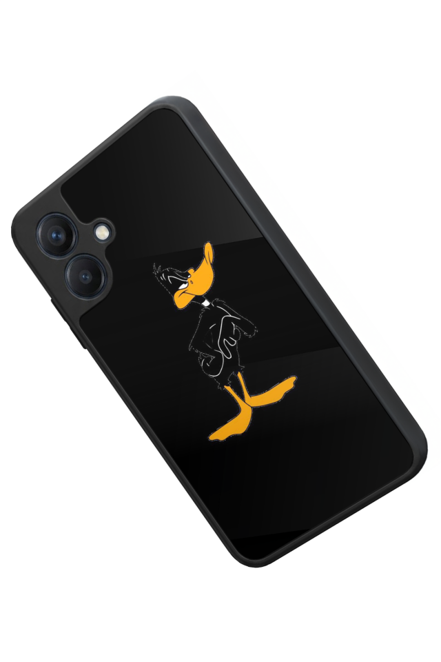 Samsung Galaxy A07 Uyumlu Daffy duck Tasarımlı Glossy Premium Kılıf