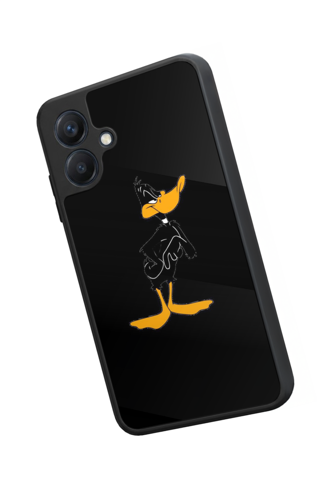 Samsung Galaxy A07 Uyumlu Daffy duck Tasarımlı Glossy Premium Kılıf
