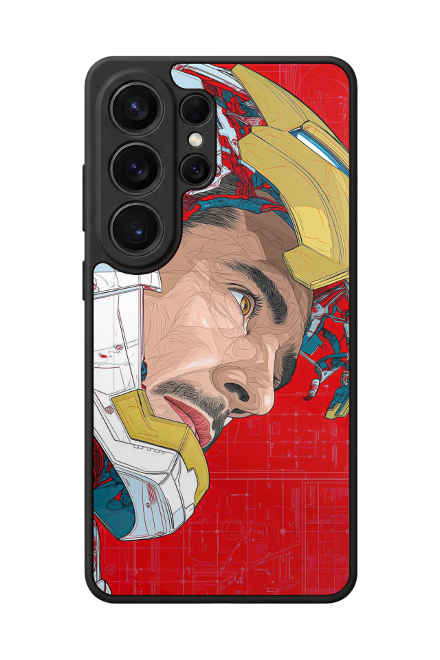 Samsung Galaxy S26 Ultra Uyumlu Iron Man ( Demir Adam ) Tasarımlı Glossy Premium Kılıf