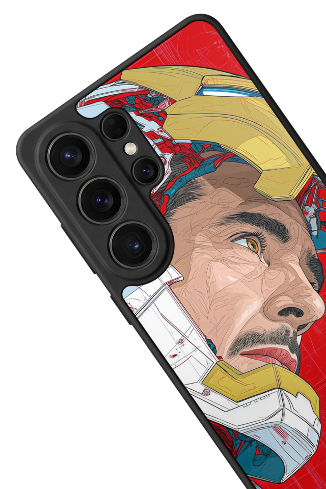 Samsung Galaxy S26 Ultra Uyumlu Iron Man ( Demir Adam ) Tasarımlı Glossy Premium Kılıf
