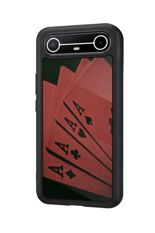 Tecno Spark Slim 5G Uyumlu Kart Tasarımlı Glossy Premium Kılıf