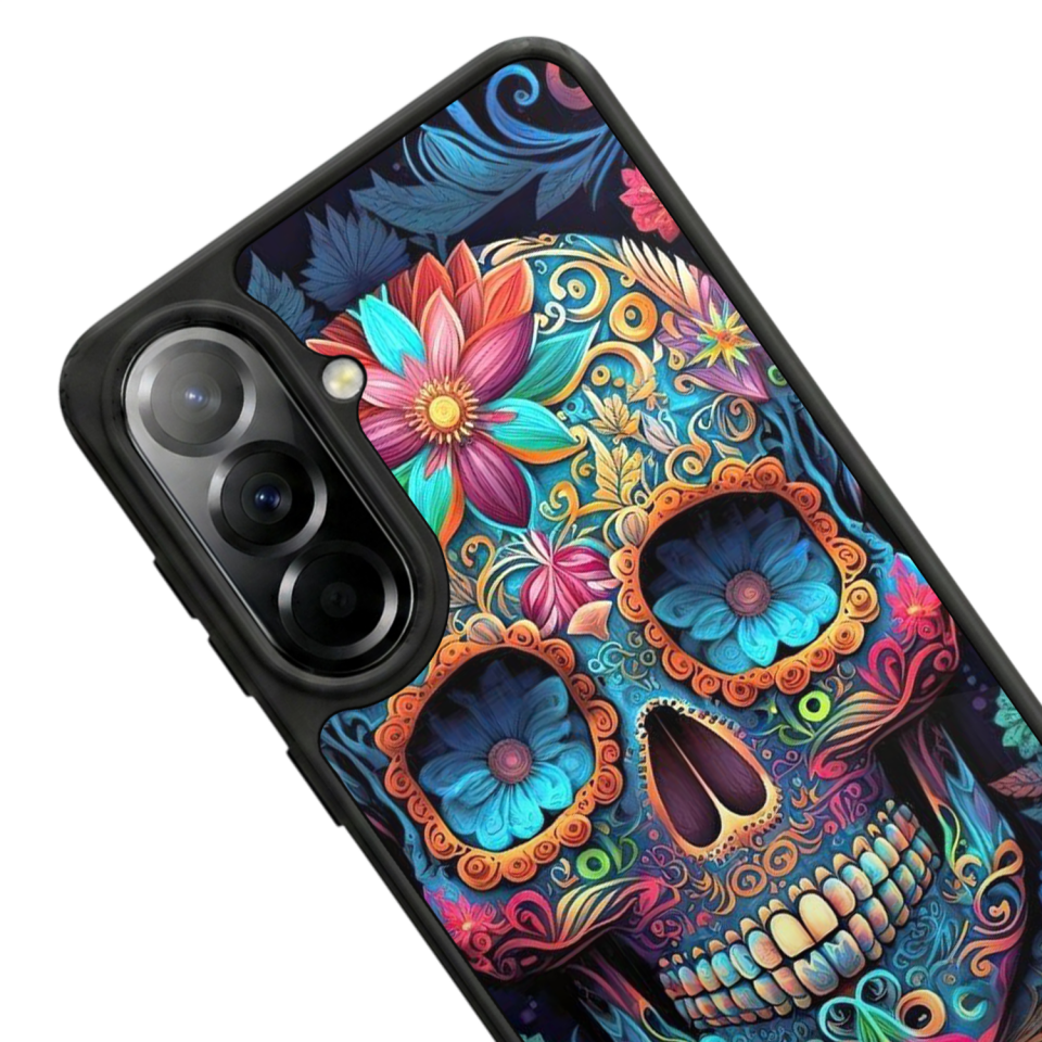 Samsung Galaxy A57 Uyumlu KuruKafa Tasarımlı Glossy Premium Kılıf