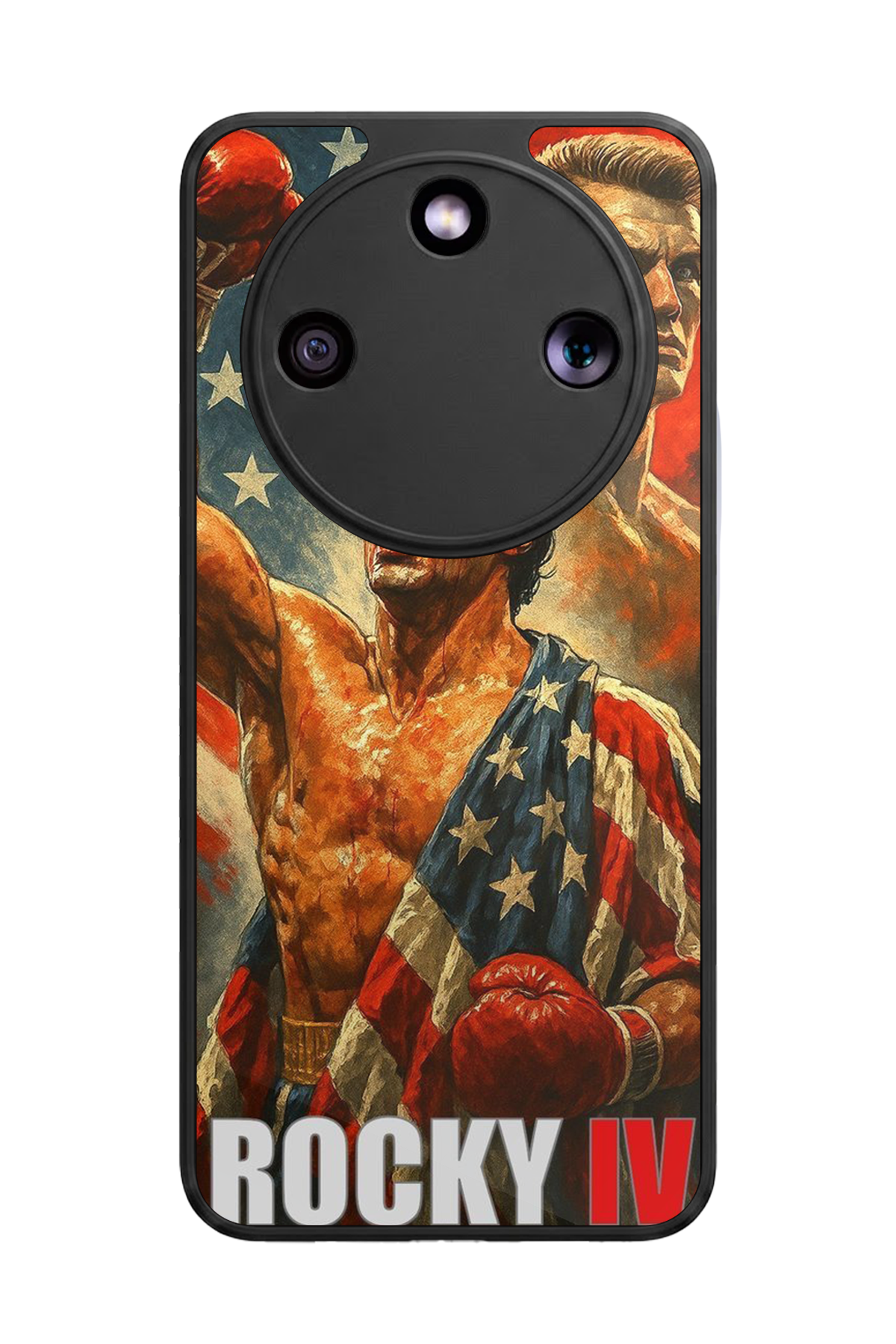 Honor Magic 8 Lite Uyumlu Rocky Tasarımlı Glossy Premium Kılıf