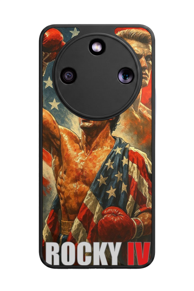 Honor Magic 8 Lite Uyumlu Rocky Tasarımlı Glossy Premium Kılıf