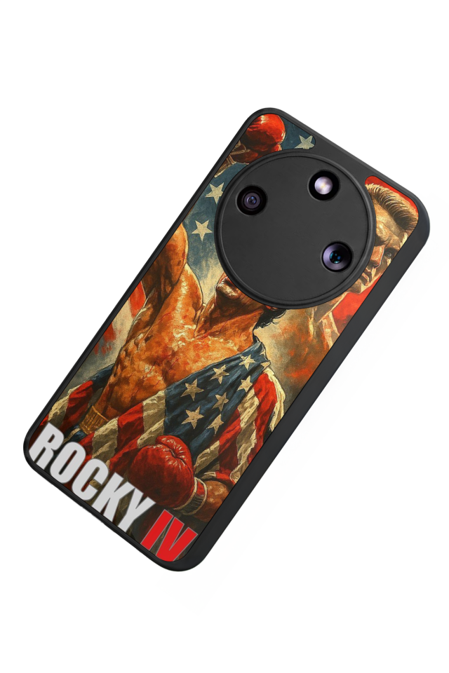 Honor Magic 8 Lite Uyumlu Rocky Tasarımlı Glossy Premium Kılıf
