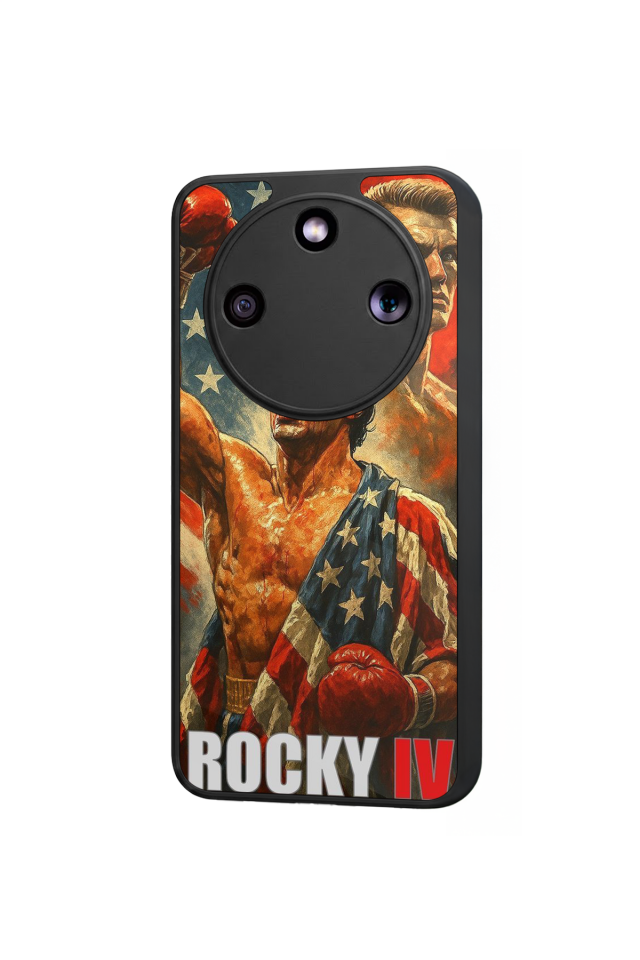 Honor Magic 8 Lite Uyumlu Rocky Tasarımlı Glossy Premium Kılıf