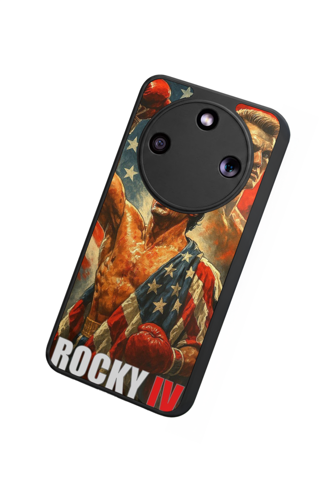 Honor Magic 8 Lite Uyumlu Rocky Tasarımlı Glossy Premium Kılıf