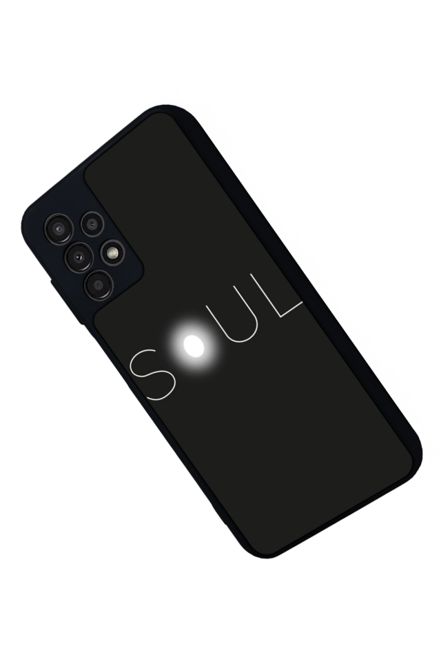Samsung Galaxy A23 Uyumlu SOUL Tasarımlı Glossy Premium Kılıf