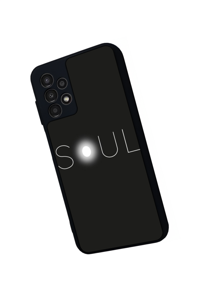 Samsung Galaxy A23 Uyumlu SOUL Tasarımlı Glossy Premium Kılıf