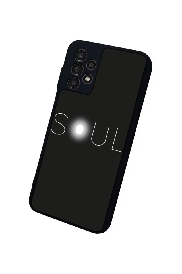 Samsung Galaxy A23 Uyumlu SOUL Tasarımlı Glossy Premium Kılıf