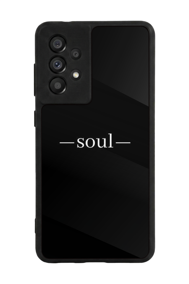 Samsung Galaxy A73 Uyumlu SOUL Tasarımlı Glossy Premium Kılıf