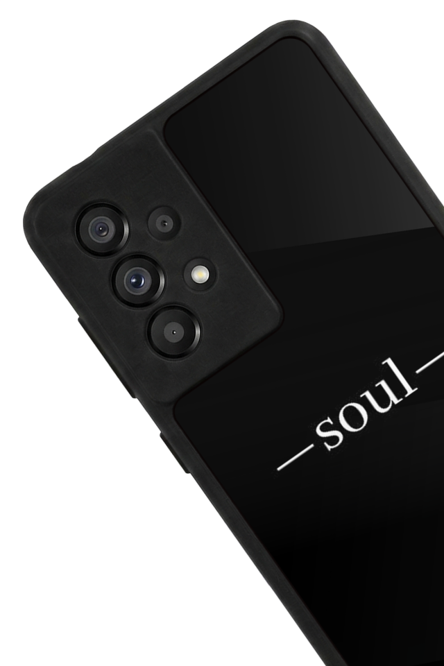 Samsung Galaxy A73 Uyumlu SOUL Tasarımlı Glossy Premium Kılıf