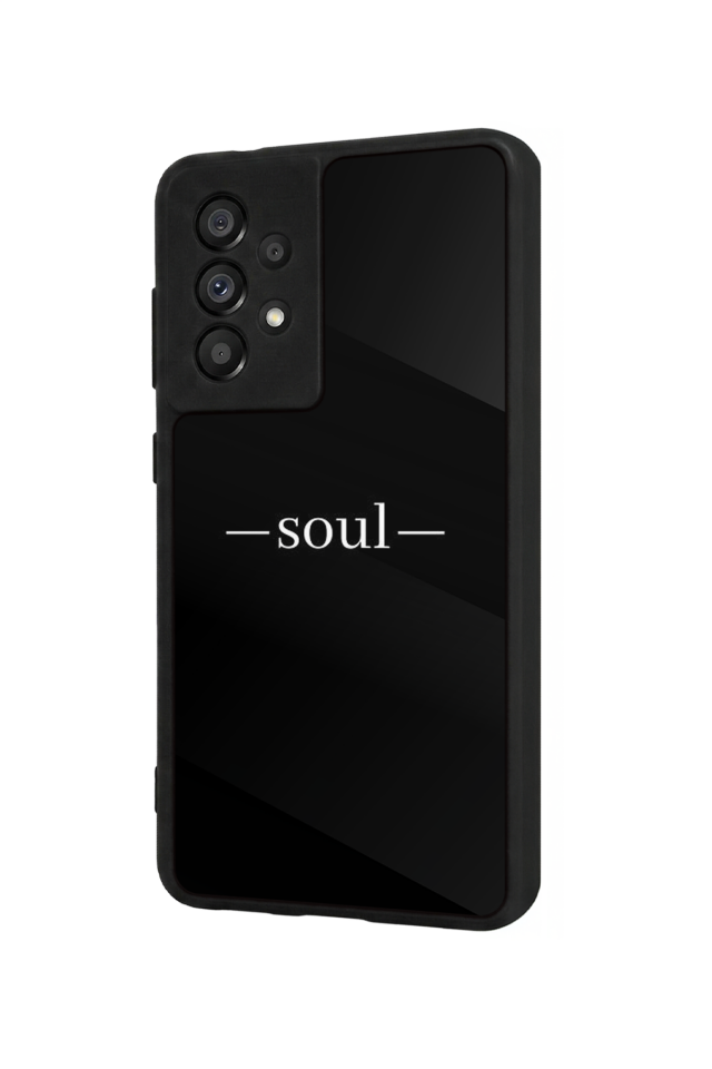 Samsung Galaxy A73 Uyumlu SOUL Tasarımlı Glossy Premium Kılıf