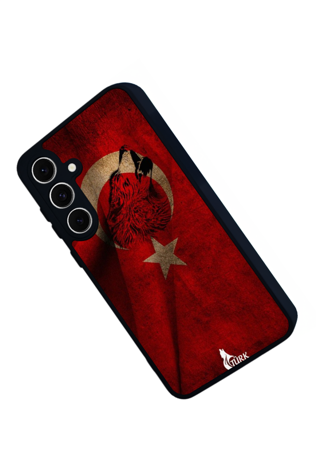 Samsung Galaxy A16 Uyumlu Türk Bayragi Tasarımlı Glossy Premium Kılıf