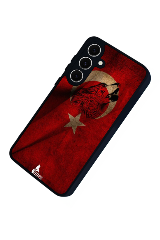 Samsung Galaxy A16 Uyumlu Türk Bayragi Tasarımlı Glossy Premium Kılıf