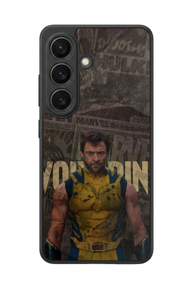 Samsung Galaxy S26 Uyumlu Wolverine Tasarımlı Glossy Premium Kılıf