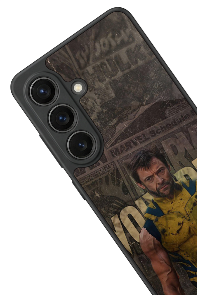 Samsung Galaxy S26 Uyumlu Wolverine Tasarımlı Glossy Premium Kılıf