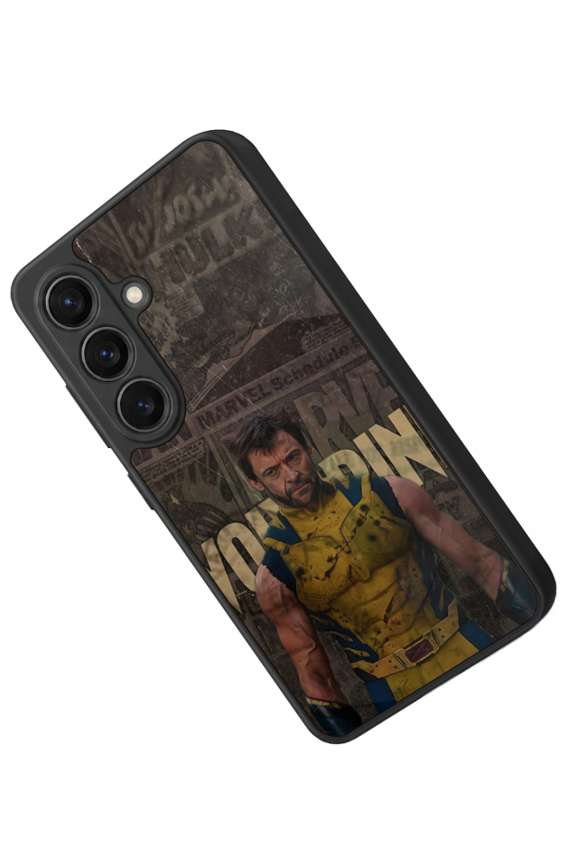 Samsung Galaxy S26 Uyumlu Wolverine Tasarımlı Glossy Premium Kılıf