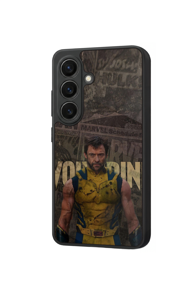 Samsung Galaxy S26 Uyumlu Wolverine Tasarımlı Glossy Premium Kılıf