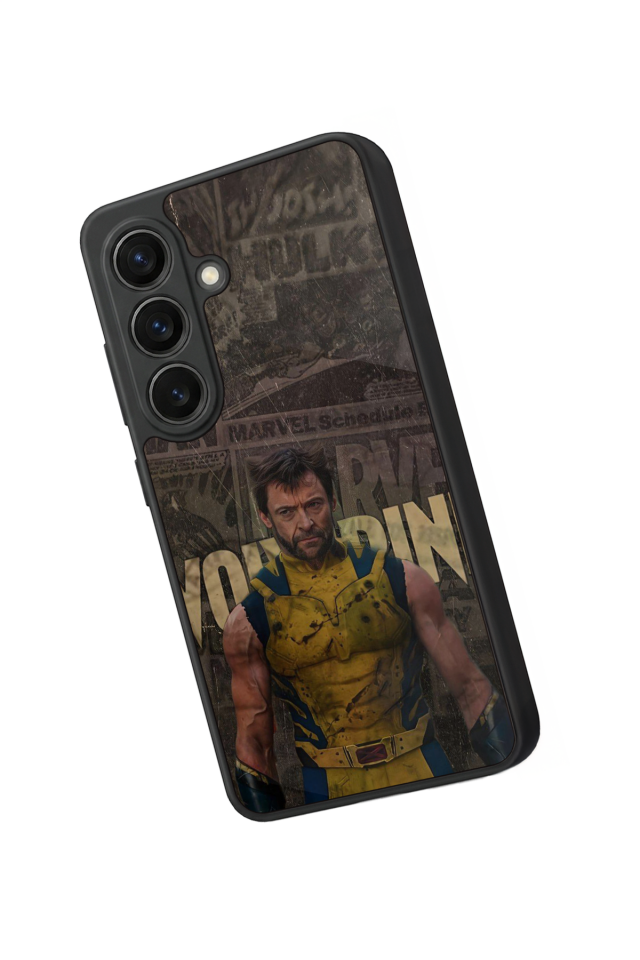 Samsung Galaxy S26 Uyumlu Wolverine Tasarımlı Glossy Premium Kılıf