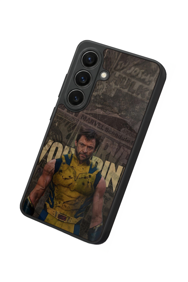Samsung Galaxy S26 Uyumlu Wolverine Tasarımlı Glossy Premium Kılıf