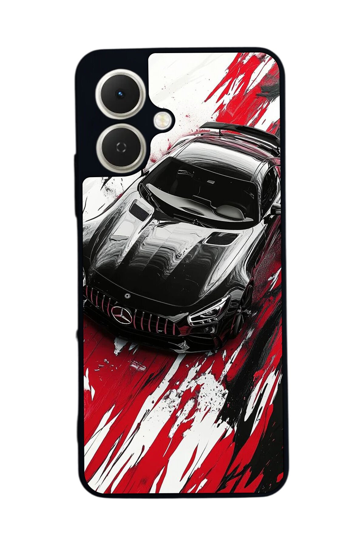 Tecno Spark GO 2 Uyumlu Mercedes Tasarımlı Glossy Premium Kılıf