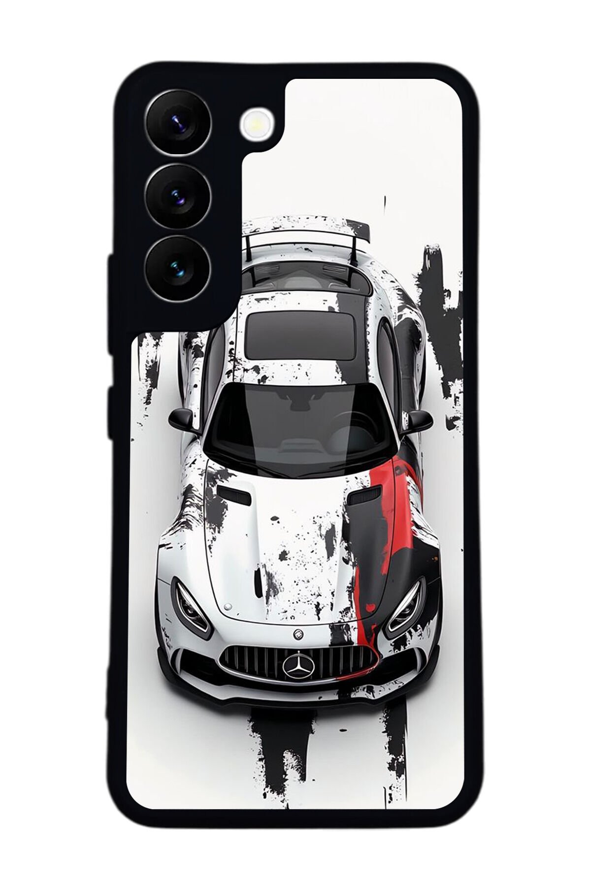 Samsung Galaxy S22 Uyumlu Mercedes Tasarımlı Glossy Premium Kılıf