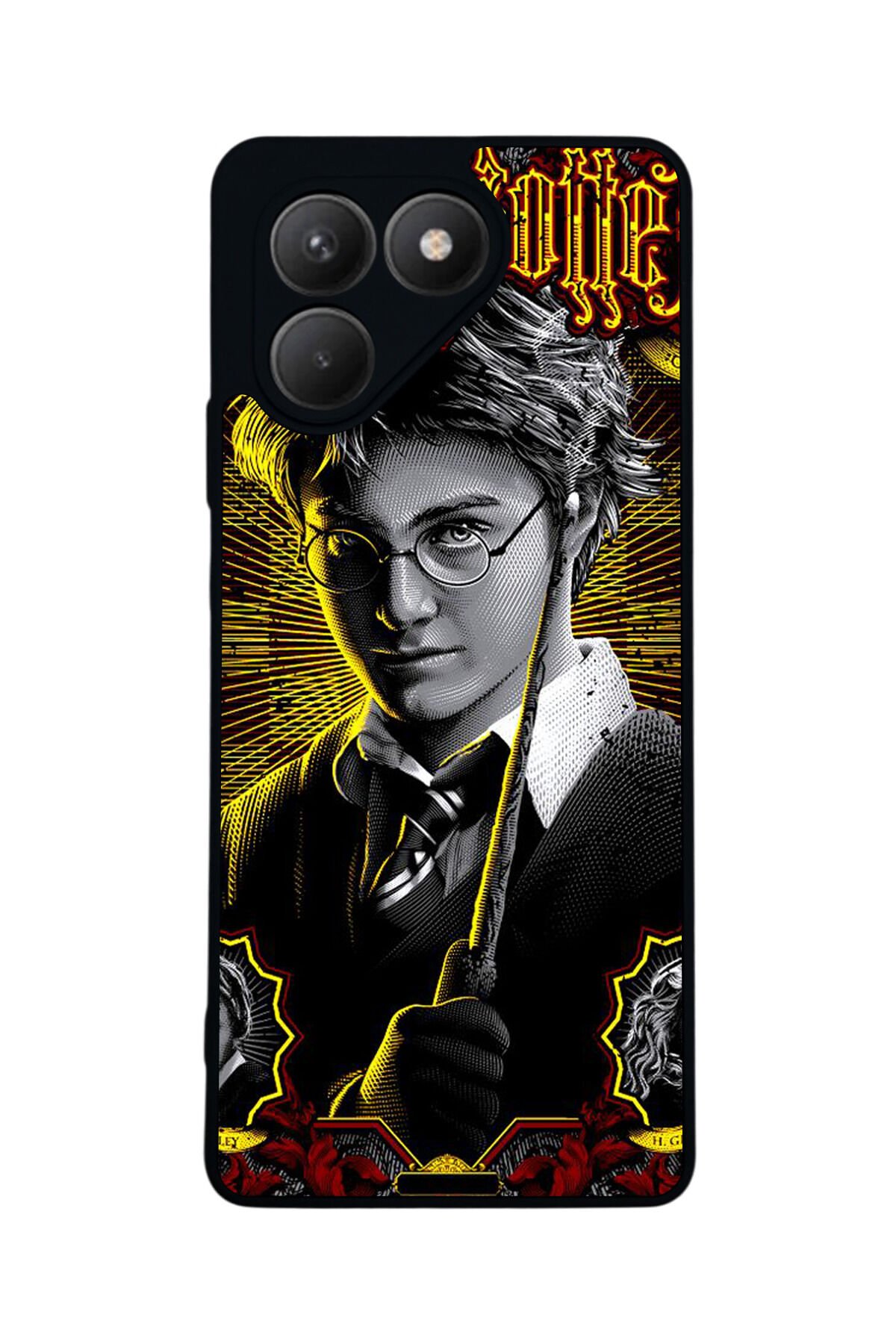 Tecno Pova 7 Mat Uyumlu Siyah Kılıf – Yumuşak Silikon, Koruyucu, Şok Emici Kapak