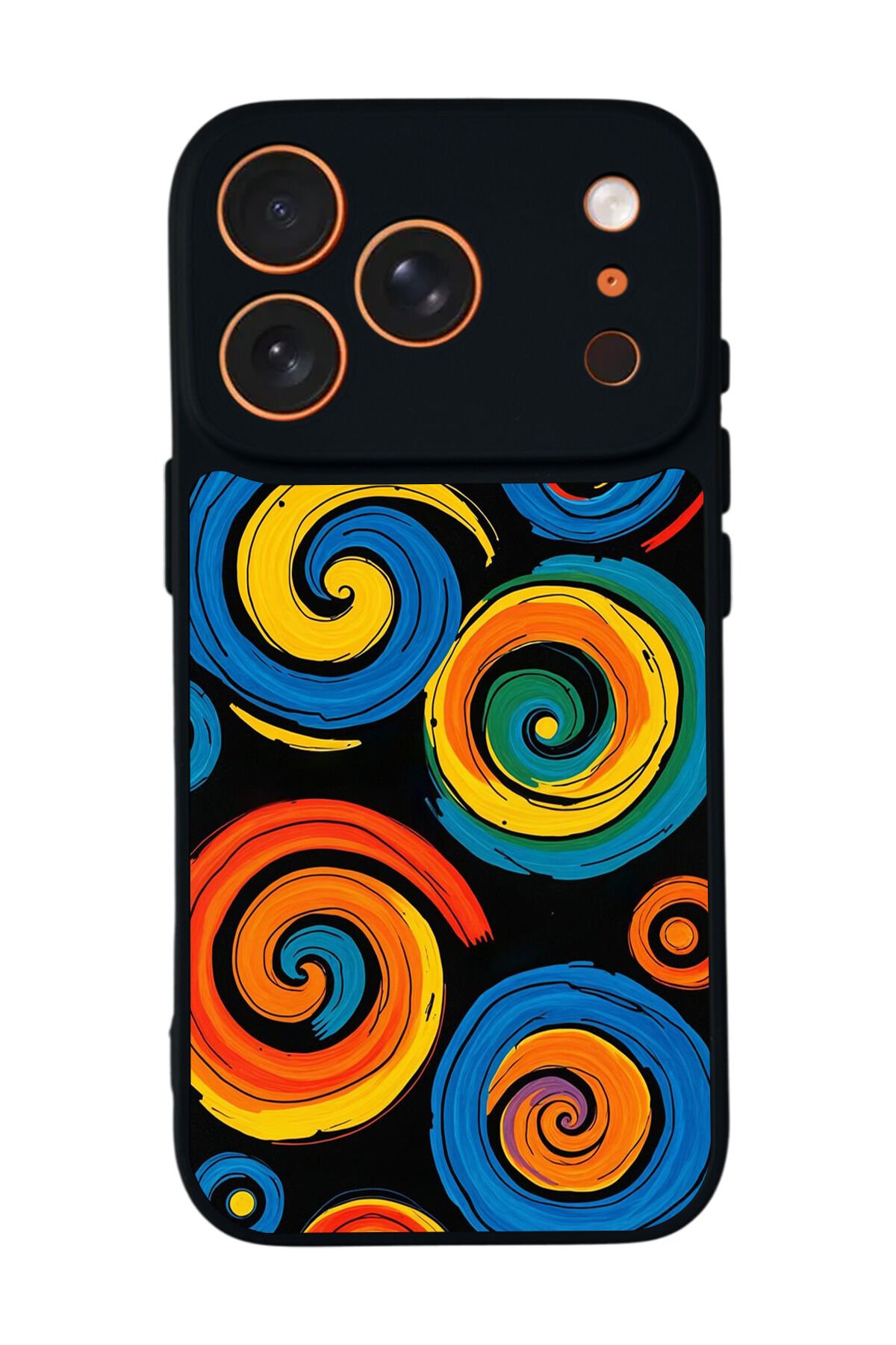 iPhone 17 Pro Max Uyumlu Abstract Tasarımlı Glossy Premium Kılıf