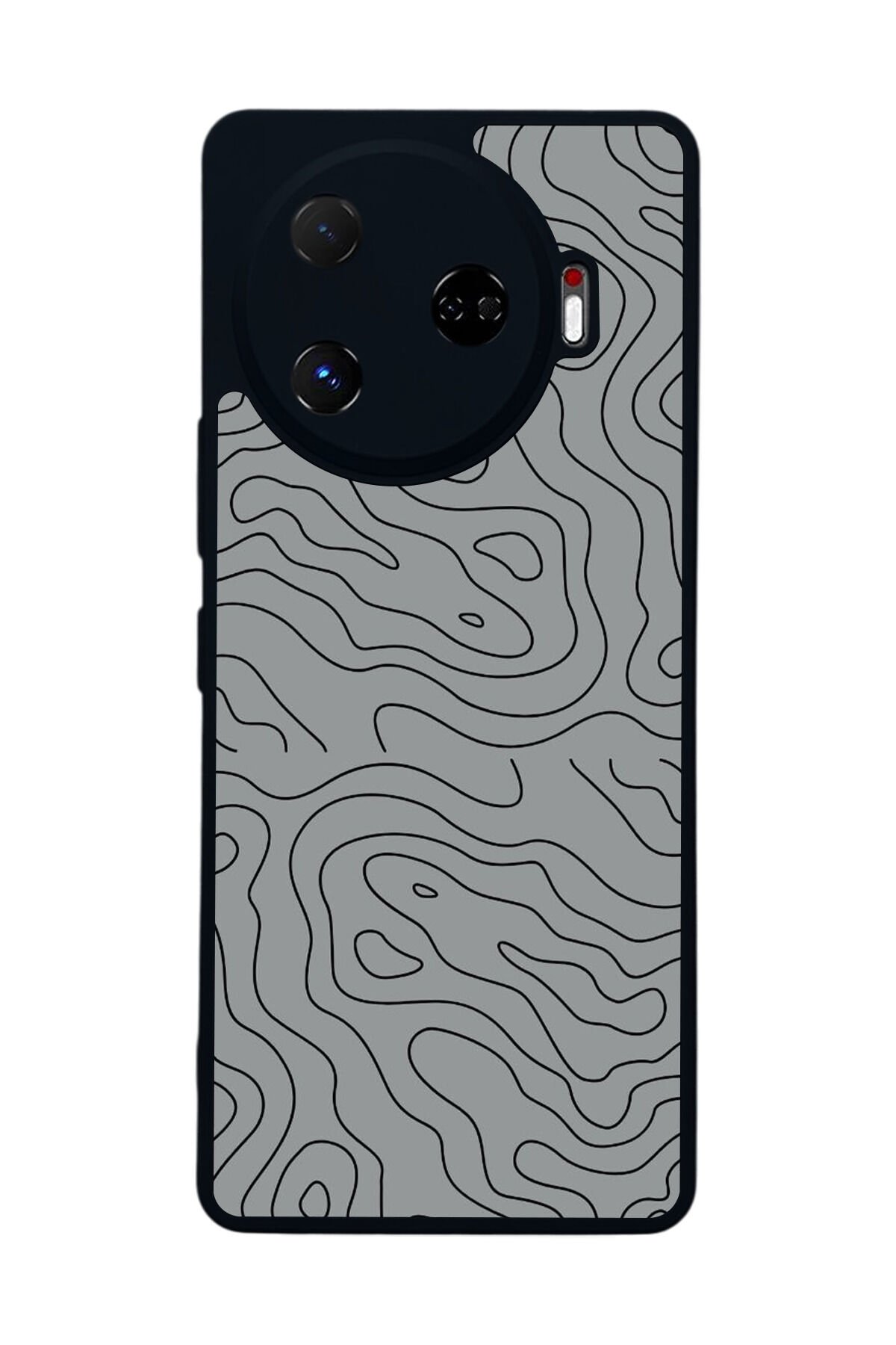 Tecno Camon 30 Pro Uyumlu Çizgi Sanatı Tasarımlı Glossy Premium Kılıf