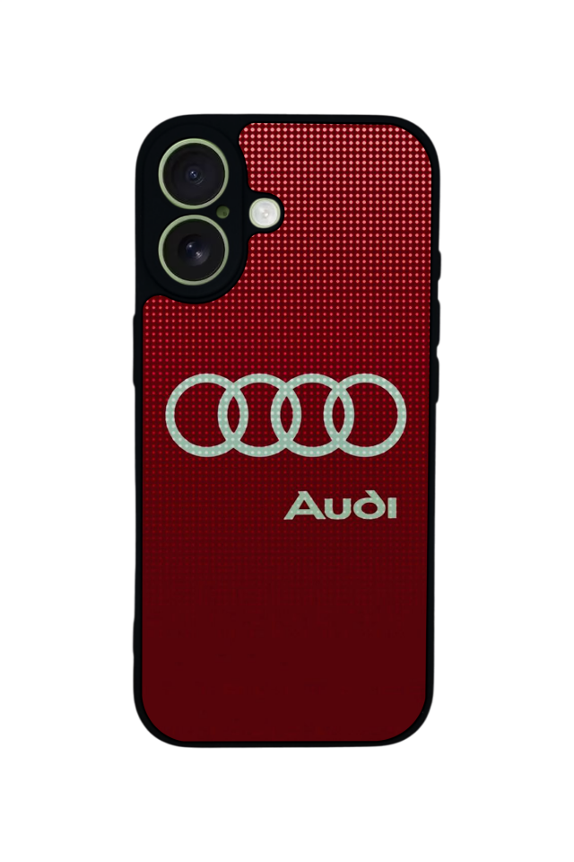 iPhone 17 Uyumlu Audi Tasarımlı Glossy Premium Kılıf
