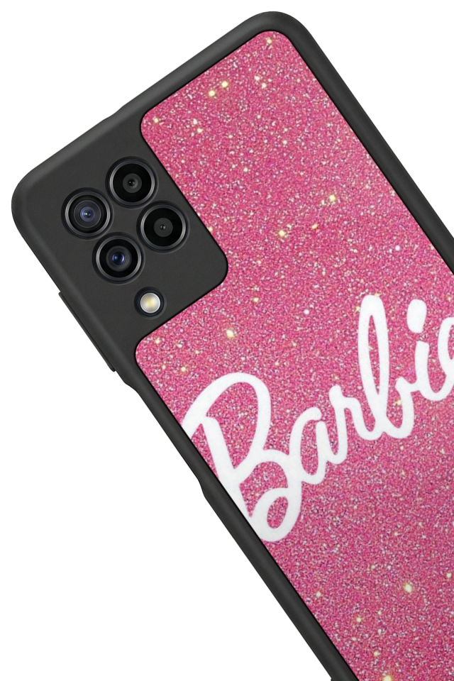 Samsung Galaxy M22 Uyumlu Barbie Tasarımlı Glossy Premium Kılıf