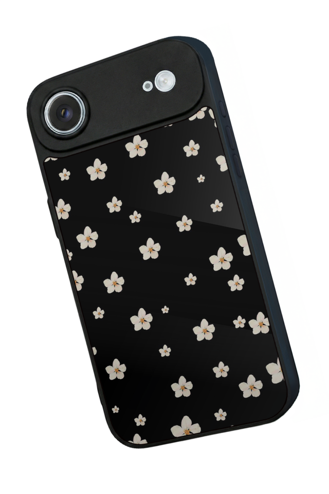 iPhone 17 Air Uyumlu Cicek Tasarımlı Glossy Premium Kılıf