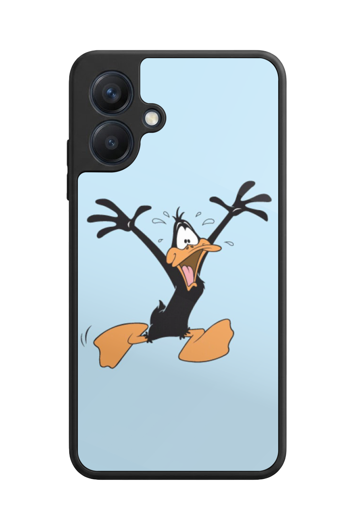 Samsung Galaxy A07 Uyumlu Daffy duck Tasarımlı Glossy Premium Kılıf
