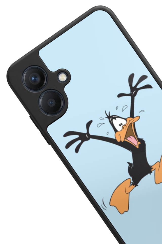 Samsung Galaxy A07 Uyumlu Daffy duck Tasarımlı Glossy Premium Kılıf