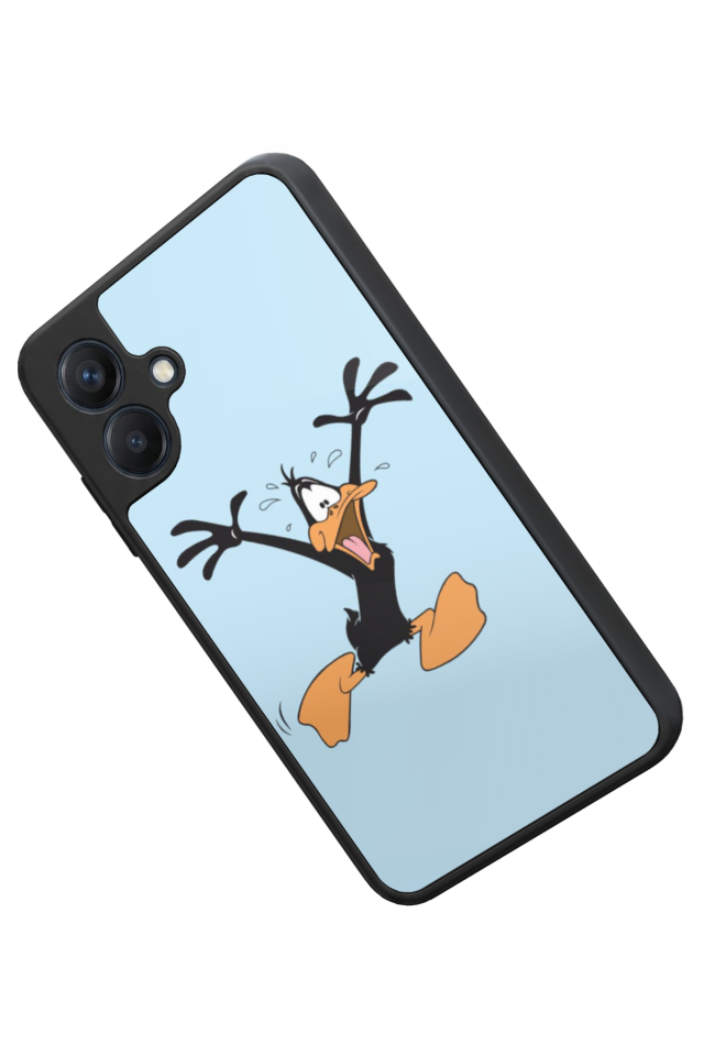 Samsung Galaxy A07 Uyumlu Daffy duck Tasarımlı Glossy Premium Kılıf