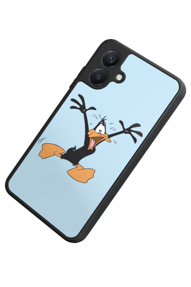 Samsung Galaxy A07 Uyumlu Daffy duck Tasarımlı Glossy Premium Kılıf