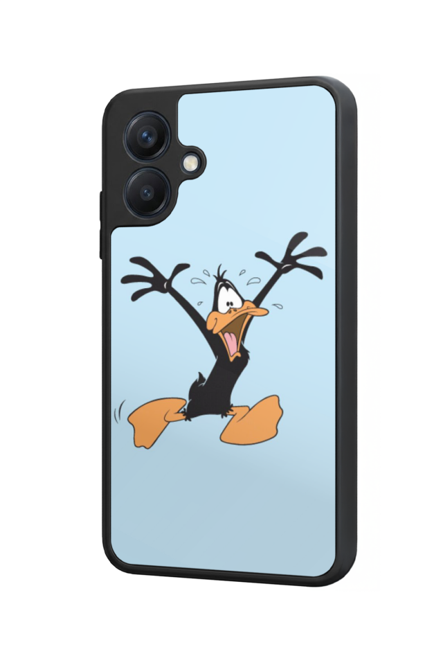Samsung Galaxy A07 Uyumlu Daffy duck Tasarımlı Glossy Premium Kılıf