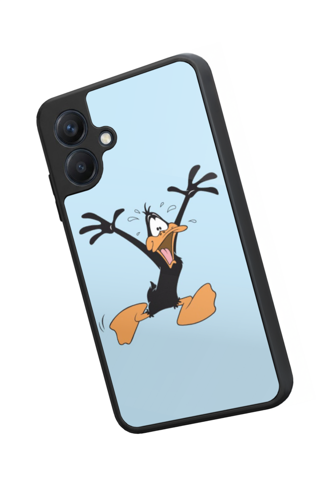 Samsung Galaxy A07 Uyumlu Daffy duck Tasarımlı Glossy Premium Kılıf