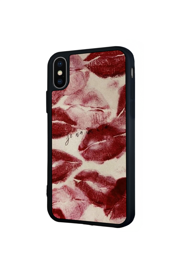 iPhone XS Max Uyumlu Dudak Tasarımlı Glossy Premium Kılıf