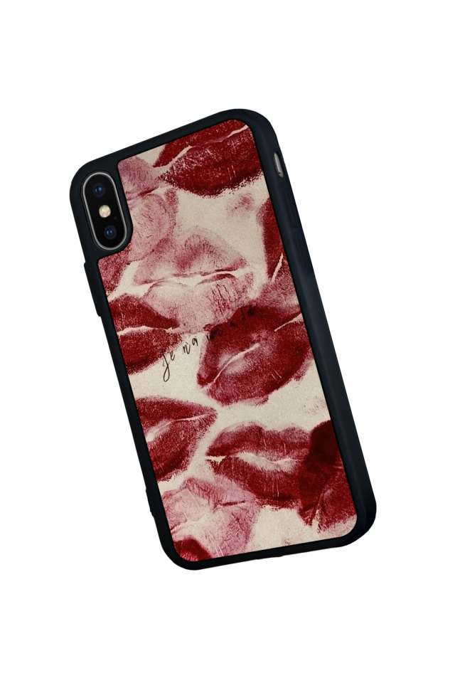 iPhone XS Max Uyumlu Dudak Tasarımlı Glossy Premium Kılıf