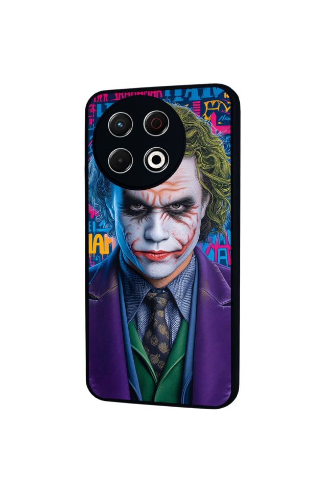 Tecno Spark 30 Pro Uyumlu Joker Tasarımlı Glossy Premium Kılıf