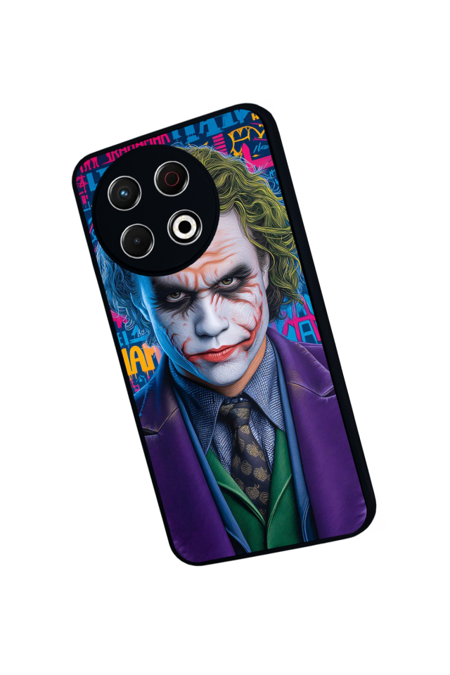 Tecno Spark 30 Pro Uyumlu Joker Tasarımlı Glossy Premium Kılıf