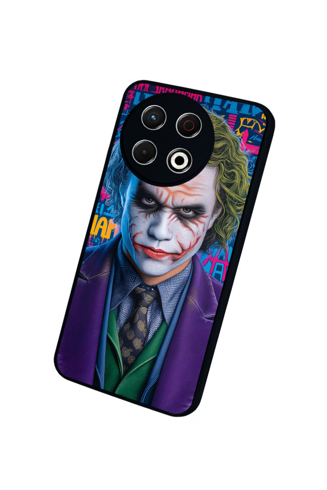 Tecno Spark 30 Pro Uyumlu Joker Tasarımlı Glossy Premium Kılıf