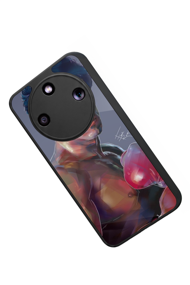 Honor Magic 8 Lite Uyumlu Rocky Tasarımlı Glossy Premium Kılıf