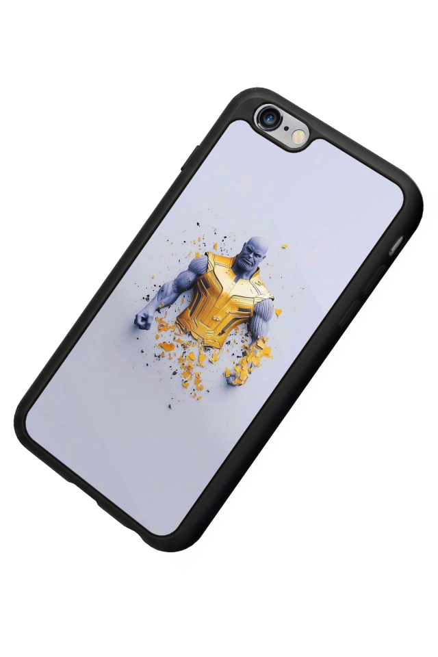 iPhone 6s Plus Uyumlu Thanos Tasarımlı Glossy Premium Kılıf