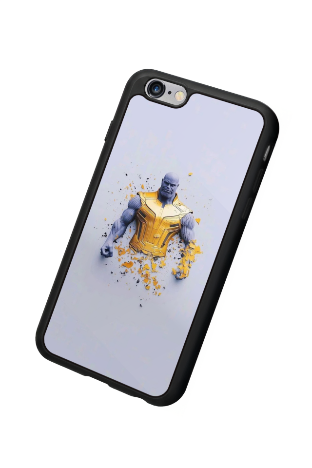 iPhone 6s Plus Uyumlu Thanos Tasarımlı Glossy Premium Kılıf